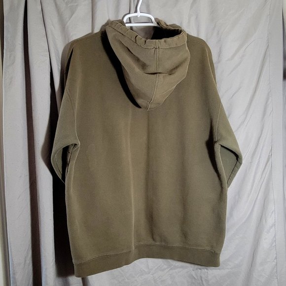 Pebble Beach Golf Links ⛳️ Hooded Sweatshirt ⛳️ Olive/Brown ⛳️ Lots of Life Left - Picture 5 of 10